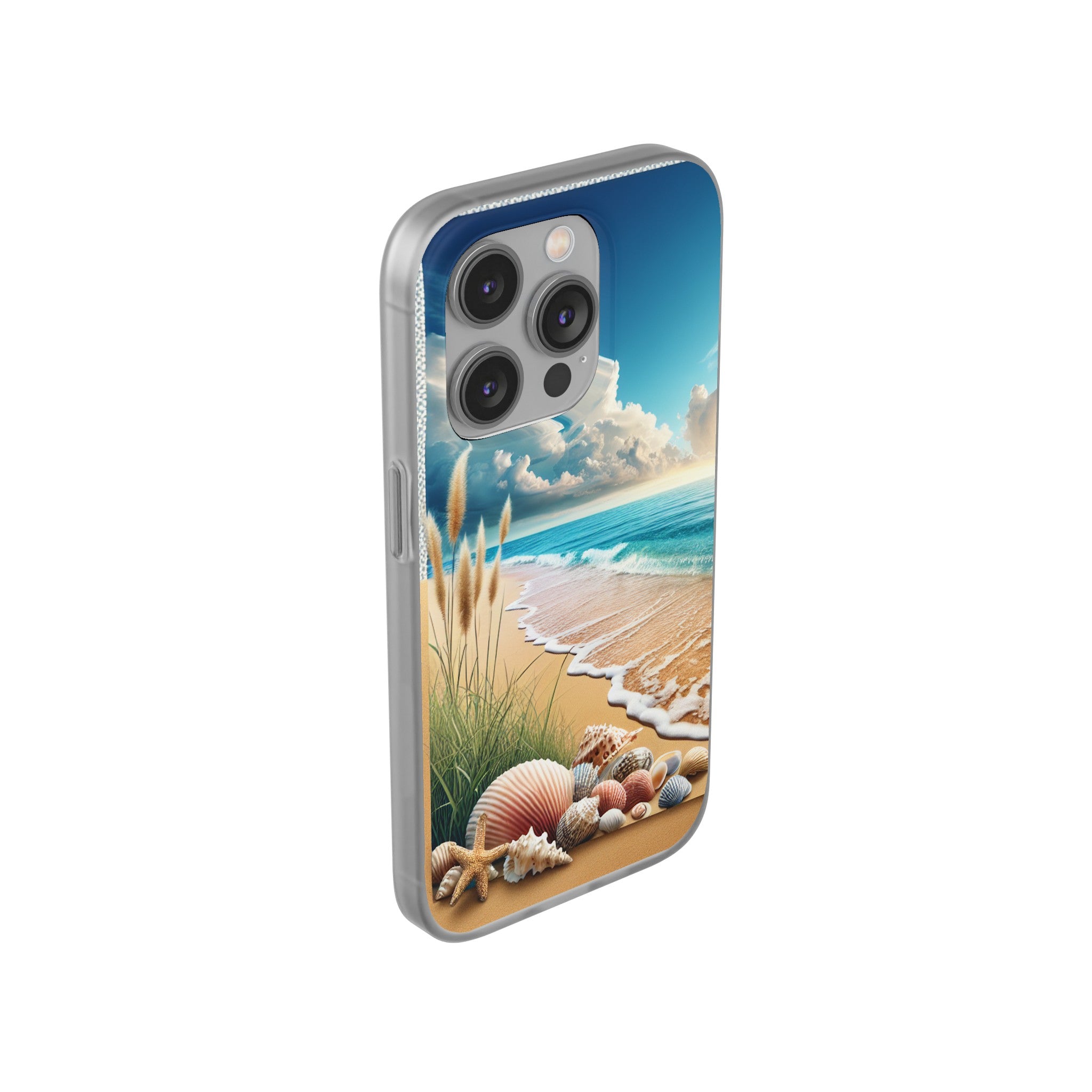 Strandparadies Handy Cover - Für iPhone & Samsung, Tauche ein in die Wellen - Die Inspiration für einen baldigen Urlaub