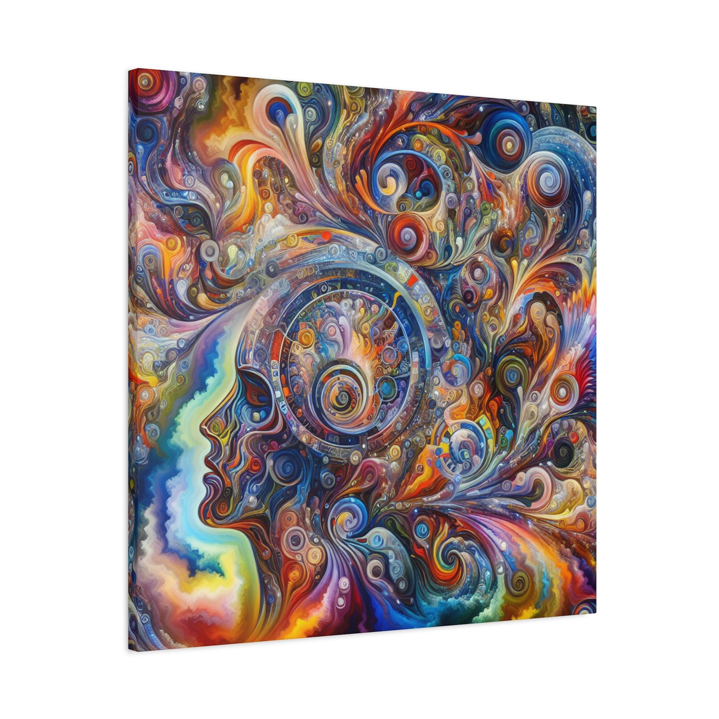 bunter Punk vonTheodore Vanborough Bloomfield     -Canvas