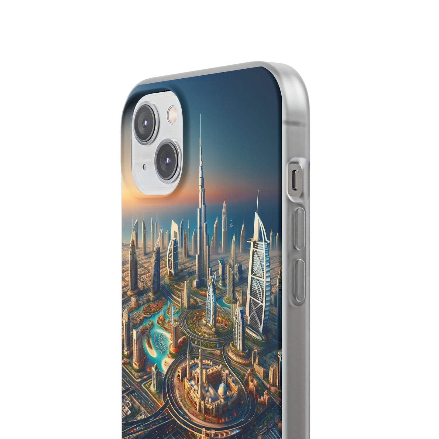 Dubai Dreams: Dein Handy-Cover in luxuriösem Glanz mit dem Design der Wahrzeichen Dubais wie z.B. Burj Khalifa oder dem Burj al Arab!