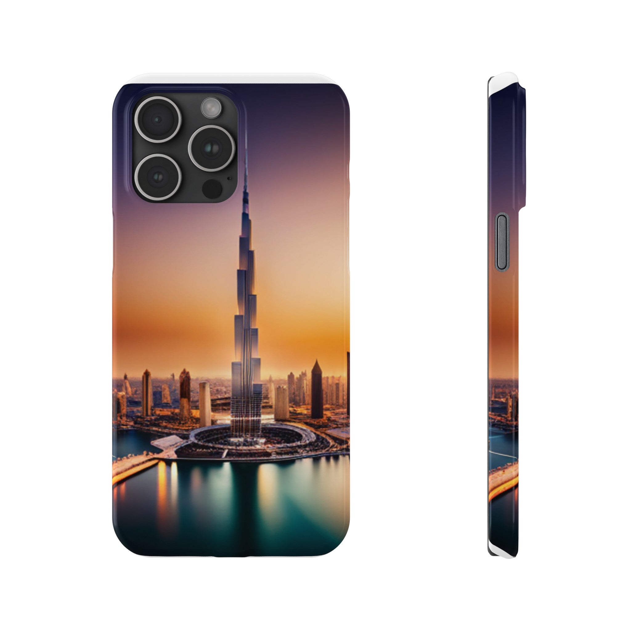 Dubai Dreams: Dein Handy-Cover in luxuriösem Glanz mit dem Design des Burj Khalifa!