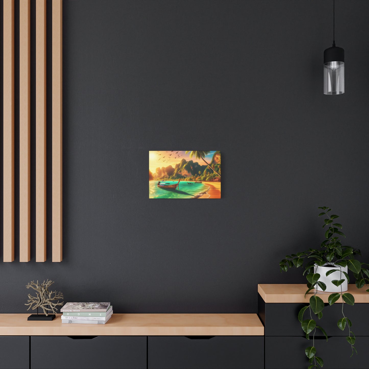 Entdecke die Schönheit Thailands: Atemberaubende Strand- und Meereslandschaften für dein Zuhause       - Canvas  - Wandbild