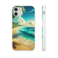 Strandparadies Handy Cover - Für iPhone & Samsung, Tauche ein in die Wellen - Die Inspiration für einen baldigen Urlaub