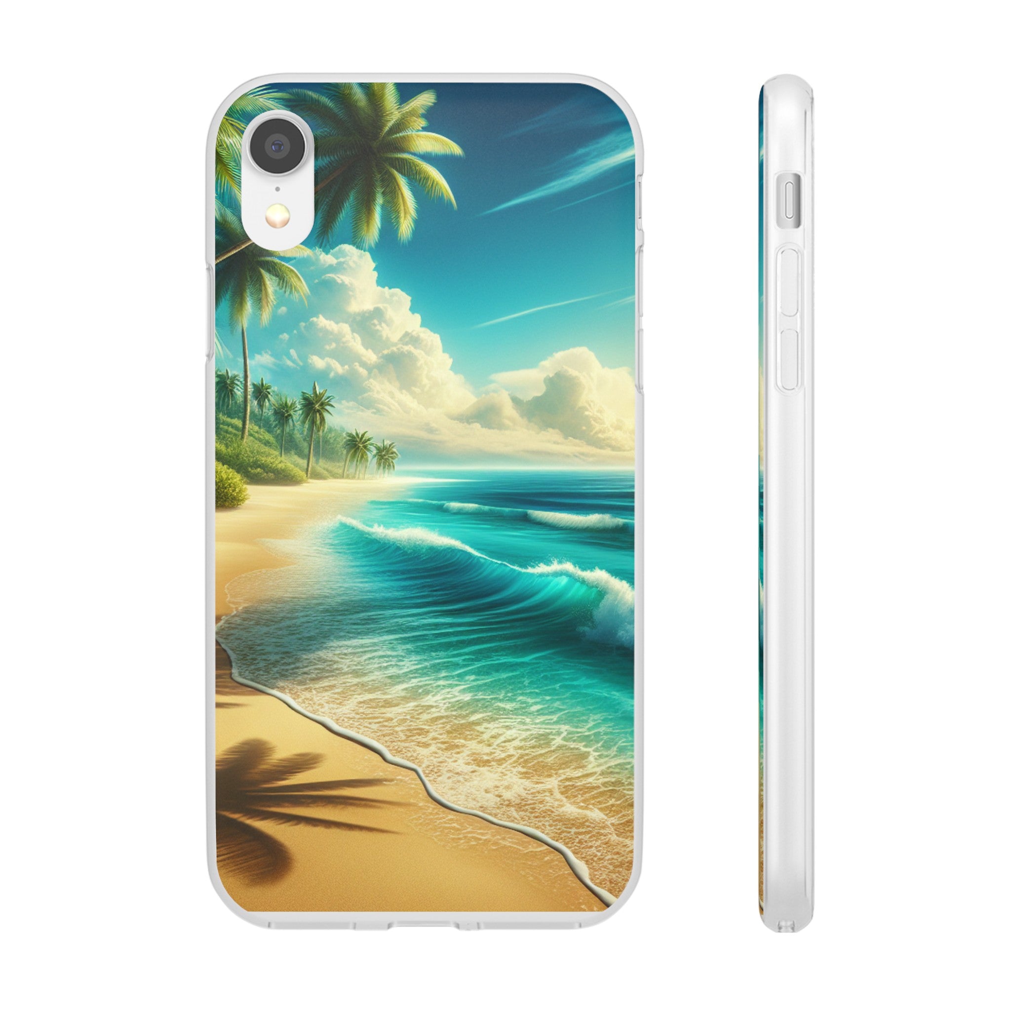 Strandparadies Handy Cover - Für iPhone & Samsung, Tauche ein in die Wellen - Die Inspiration für einen baldigen Urlaub