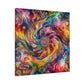 Bunte Spirale von Alabaster Fenton Fields    -Canvas -Wandgemälde