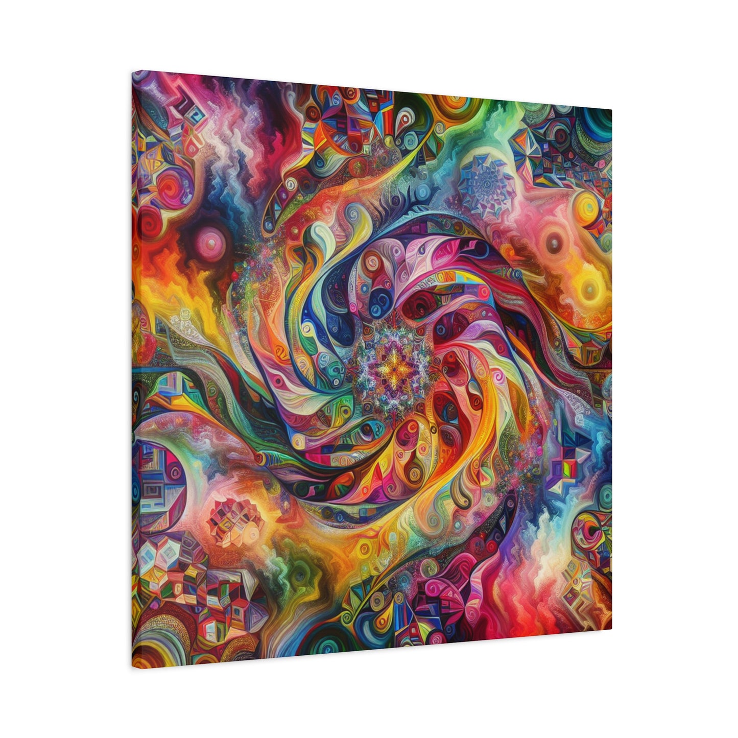 Bunte Spirale von Alabaster Fenton Fields    -Canvas -Wandgemälde