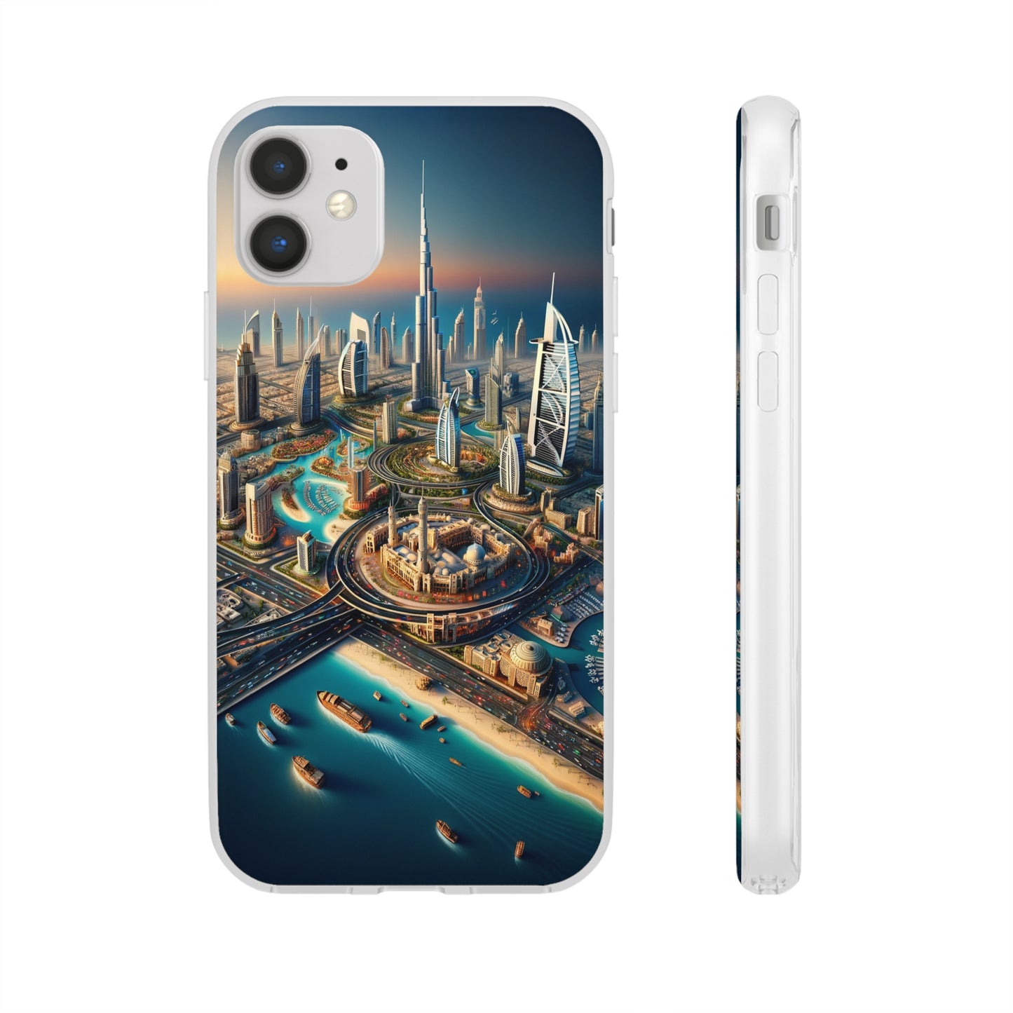 Dubai Dreams: Dein Handy-Cover in luxuriösem Glanz mit dem Design der Wahrzeichen Dubais wie z.B. Burj Khalifa oder dem Burj al Arab!