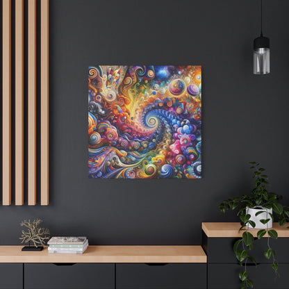 Farbenfrohe Blasen von Theodore Belleview Collection -Canvas -Wandgemälde