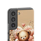 Herzenswärme: Niedlicher Teddybär mit Liebe Handy-Cover   -für verliebte und die es werden möchten