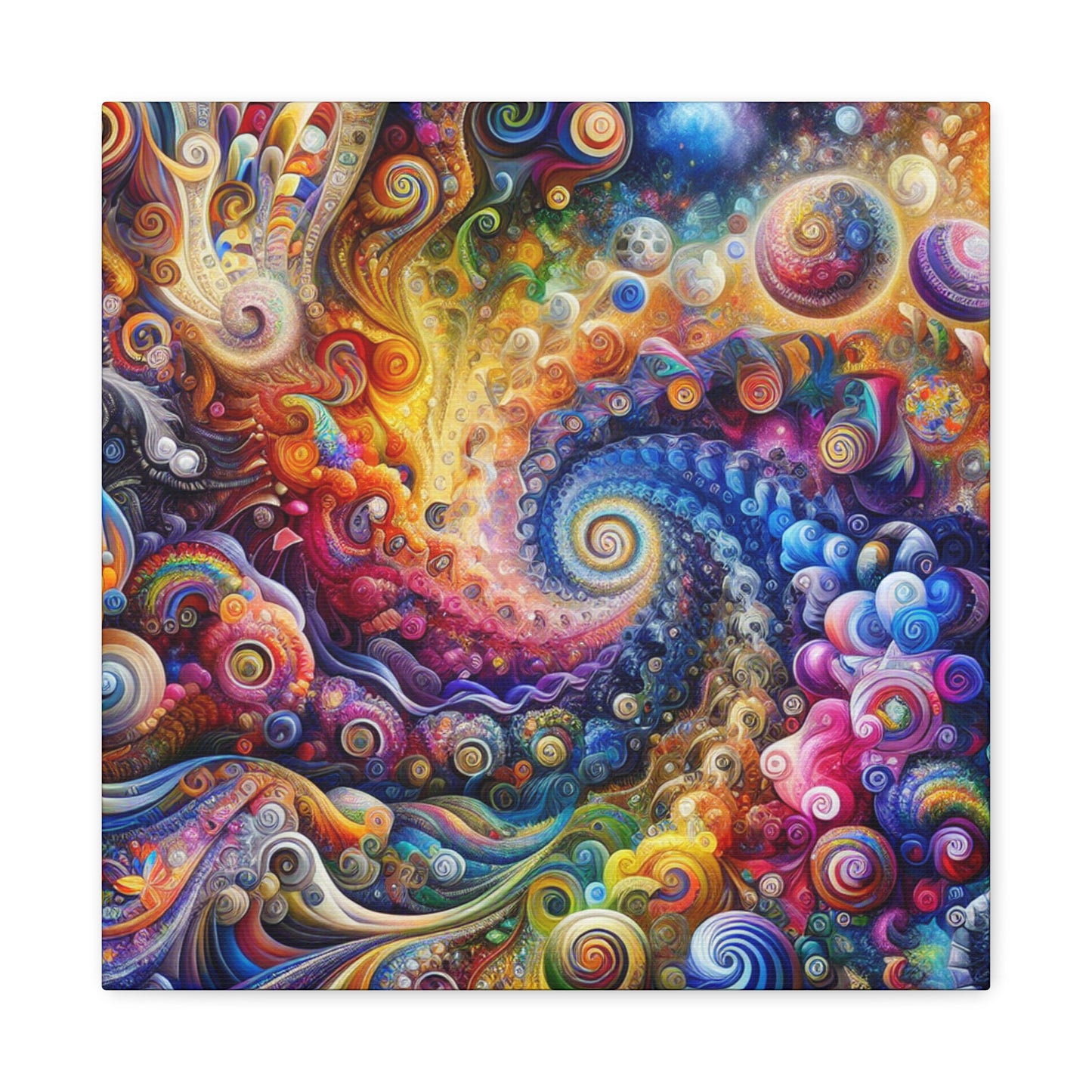 Farbenfrohe Blasen von Theodore Belleview Collection -Canvas -Wandgemälde
