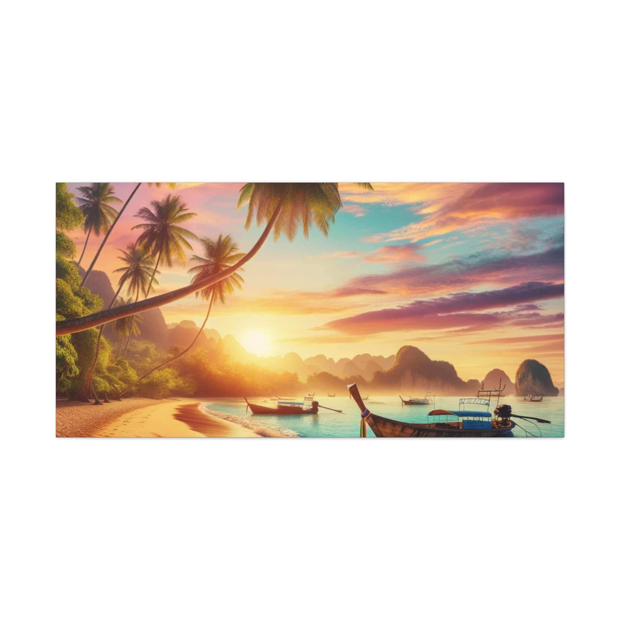 Traumhafte Küstenparadiese: Entdecken Sie unsere exklusive Kollektion von Strand- und Meerbildern aus Thailand  - Canvas  - Wandbild