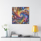 Farbenfrohe Blasen von Theodore Belleview Collection -Canvas -Wandgemälde