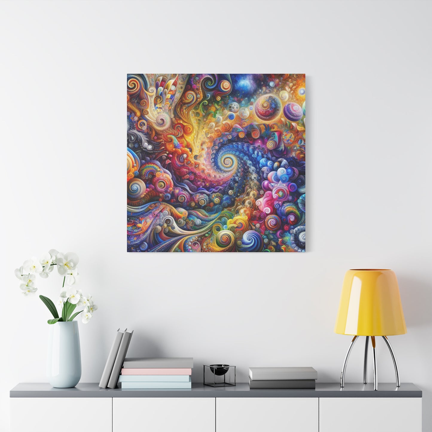 Farbenfrohe Blasen von Theodore Belleview Collection -Canvas -Wandgemälde