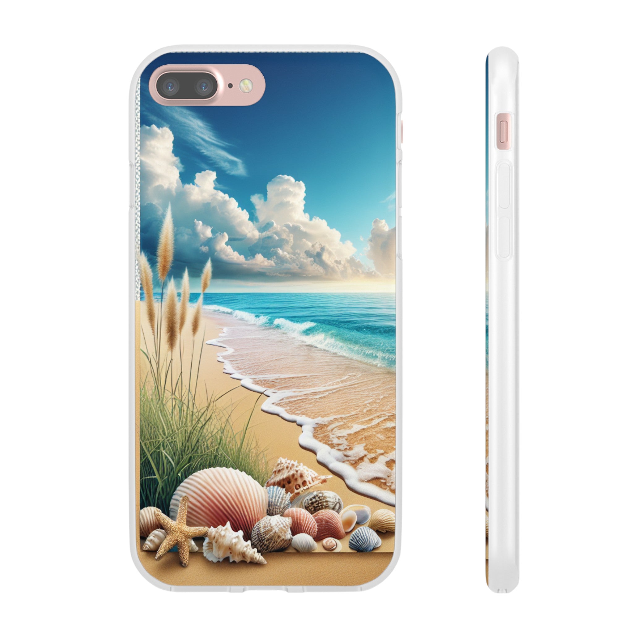 Strandparadies Handy Cover - Für iPhone & Samsung, Tauche ein in die Wellen - Die Inspiration für einen baldigen Urlaub