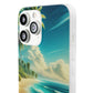 Strandparadies Handy Cover - Für iPhone & Samsung, Tauche ein in die Wellen - Die Inspiration für einen baldigen Urlaub