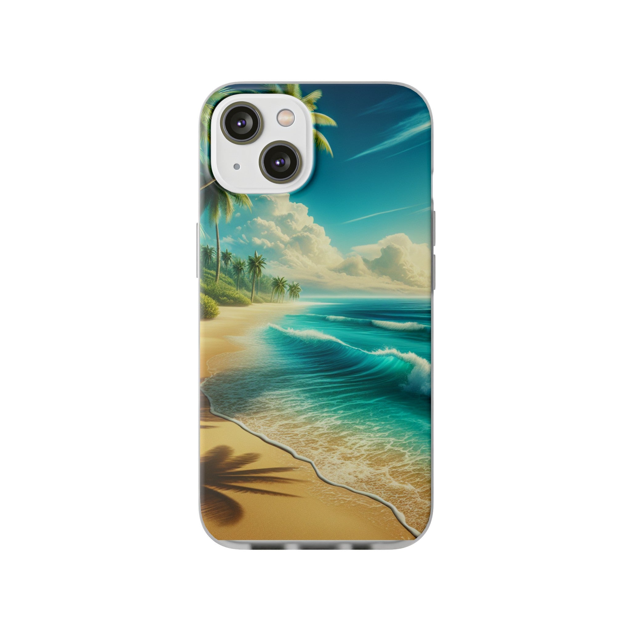 Strandparadies Handy Cover - Für iPhone & Samsung, Tauche ein in die Wellen - Die Inspiration für einen baldigen Urlaub