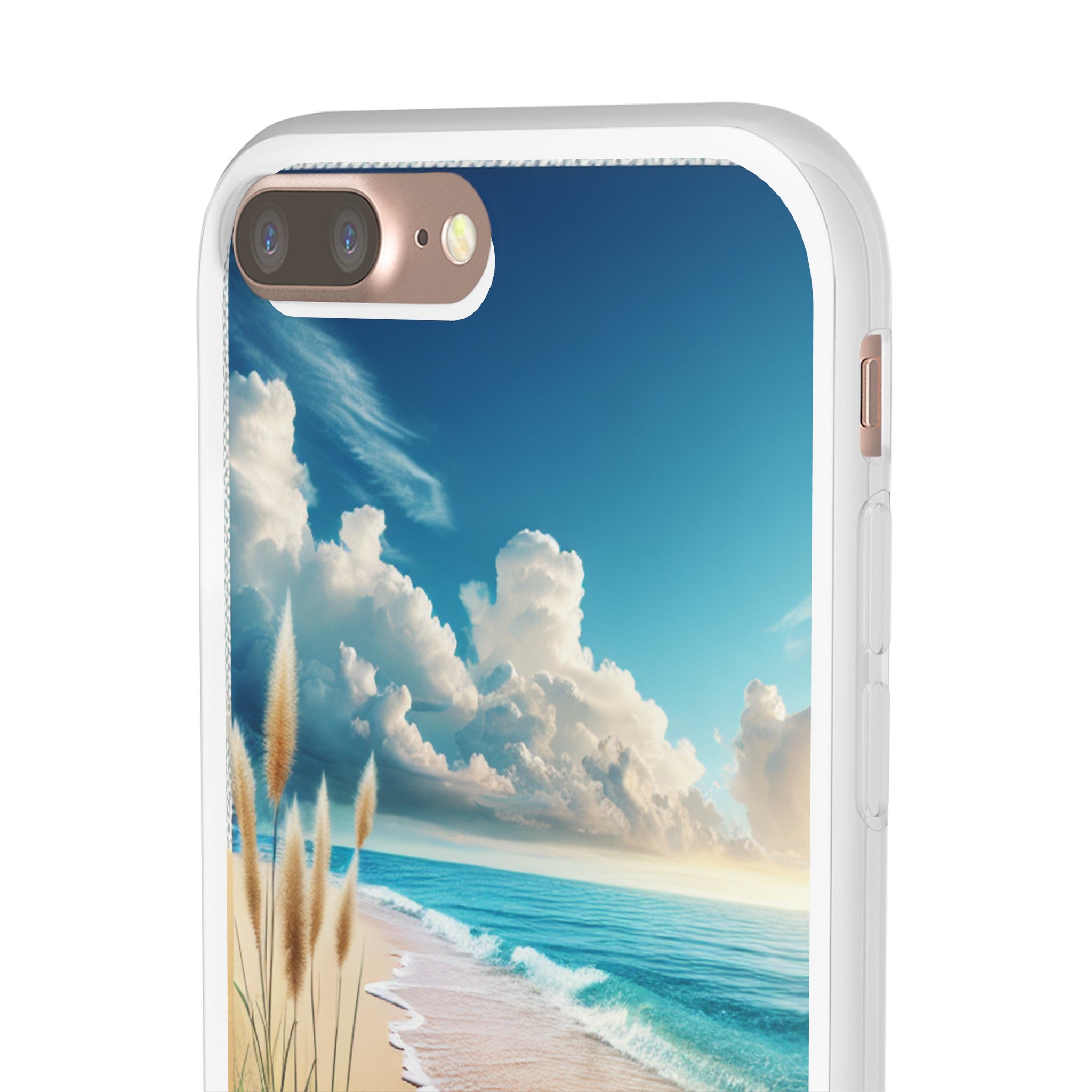 Strandparadies Handy Cover - Für iPhone & Samsung, Tauche ein in die Wellen - Die Inspiration für einen baldigen Urlaub