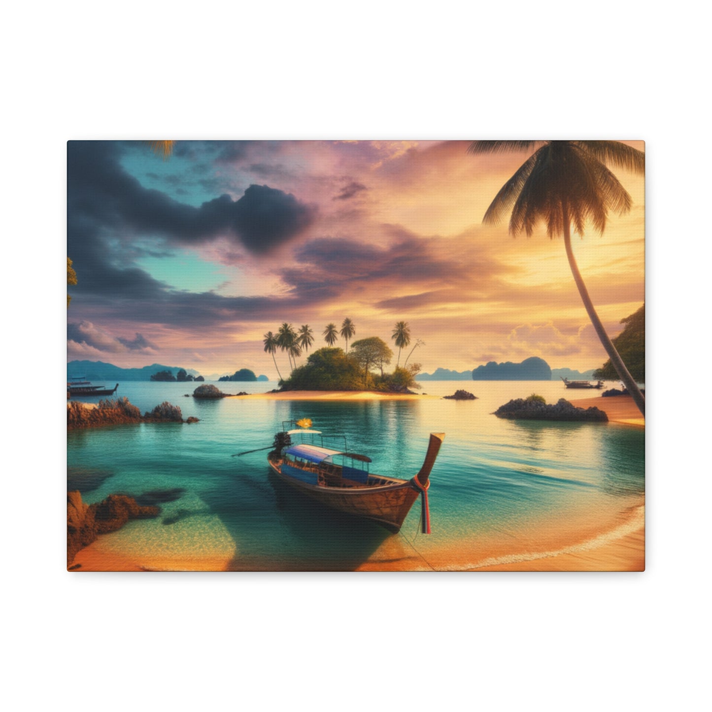 Entdecke die Schönheit Thailands: Atemberaubende Strand- und Meereslandschaften für Dein Zuhause       - Canvas  - Wandbild