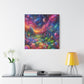 Wandgemälde von Theodore Auburnbrush   -Canvas-   -Trippy Painting-