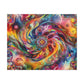Bunte Spirale von Alabaster Fenton Fields    -Canvas -Wandgemälde