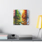 Tiere des Waldes von Benedict Rousseau Monet     -Canvas -Wandgemälde