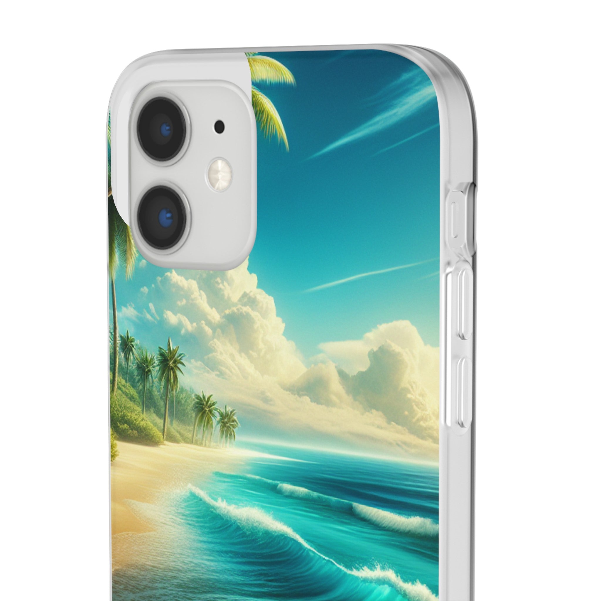 Strandparadies Handy Cover - Für iPhone & Samsung, Tauche ein in die Wellen - Die Inspiration für einen baldigen Urlaub