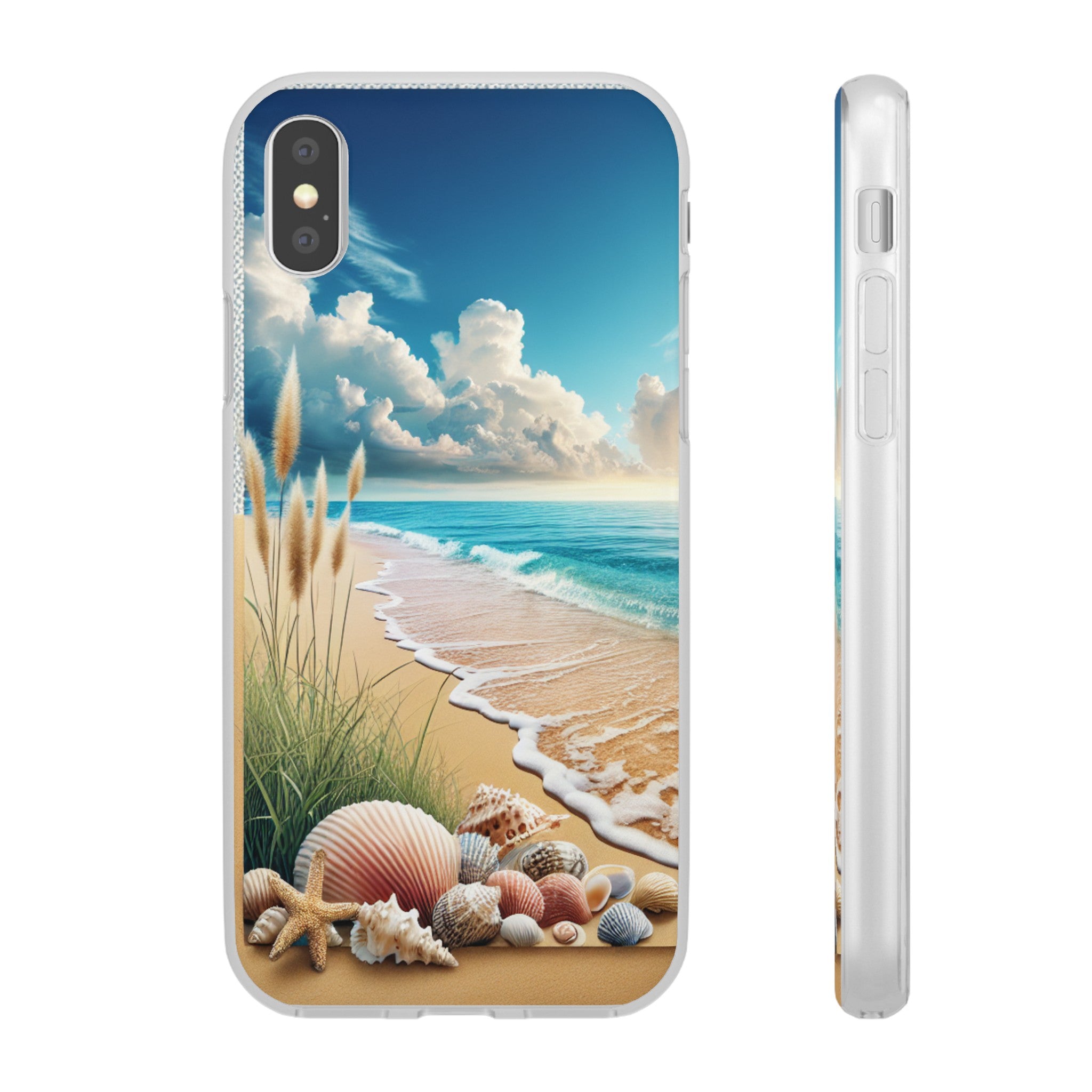 Strandparadies Handy Cover - Für iPhone & Samsung, Tauche ein in die Wellen - Die Inspiration für einen baldigen Urlaub