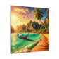 Entdecke die Schönheit Thailands: Atemberaubende Strand- und Meereslandschaften für dein Zuhause       - Canvas  - Wandbild