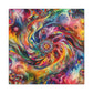 Bunte Spirale von Alabaster Fenton Fields    -Canvas -Wandgemälde