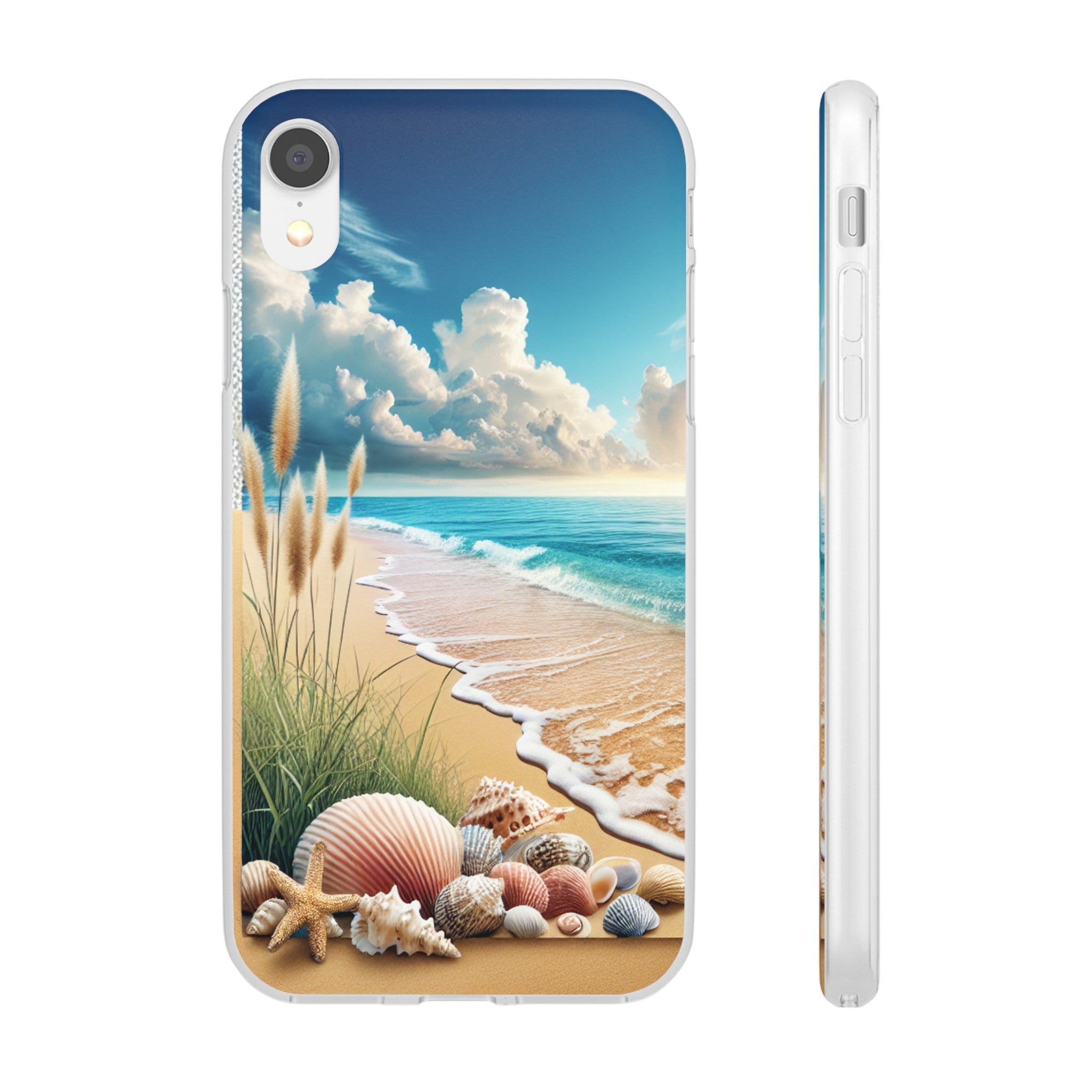 Strandparadies Handy Cover - Für iPhone & Samsung, Tauche ein in die Wellen - Die Inspiration für einen baldigen Urlaub