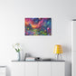 Wandgemälde von Theodore Auburnbrush   -Canvas-   -Trippy Painting-