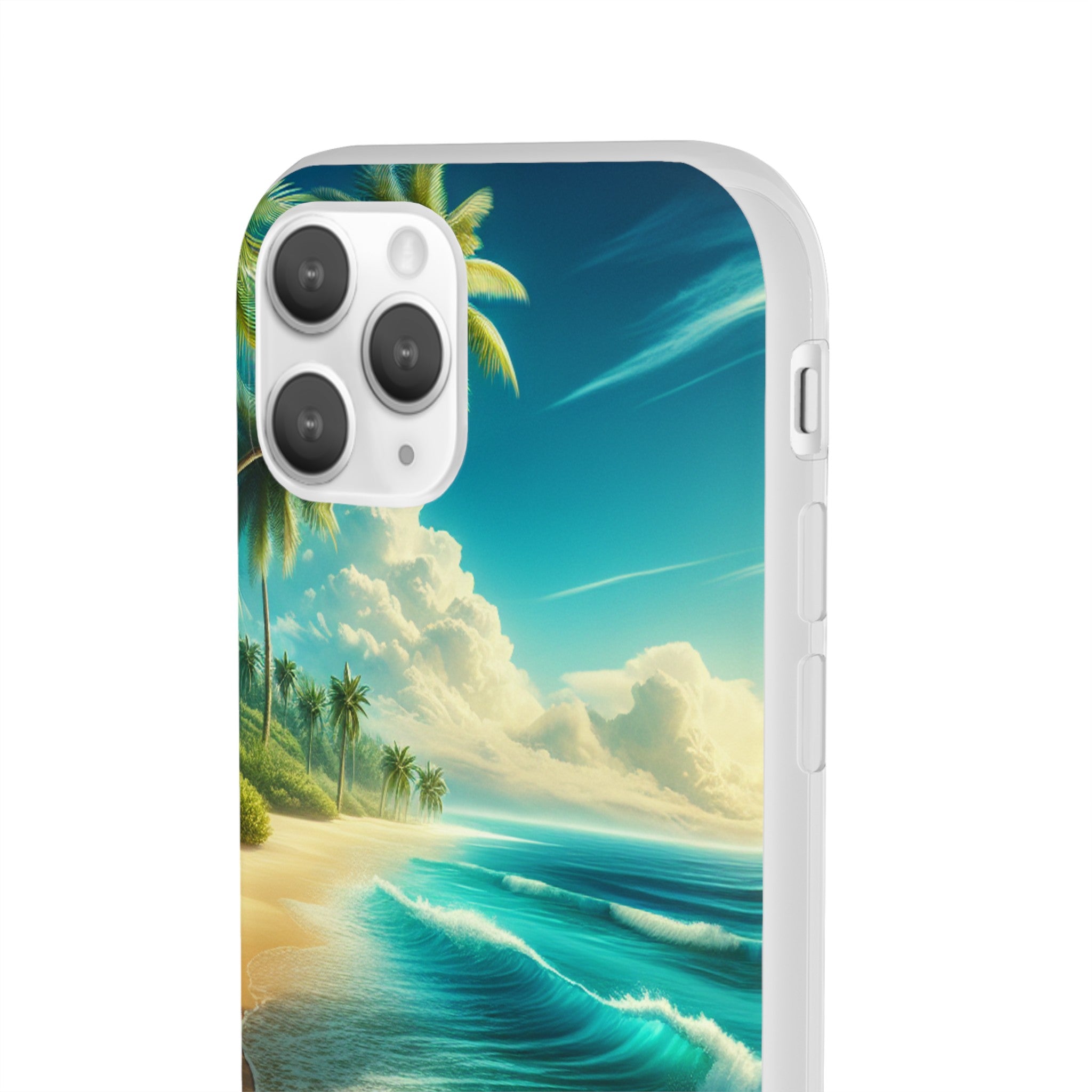 Strandparadies Handy Cover - Für iPhone & Samsung, Tauche ein in die Wellen - Die Inspiration für einen baldigen Urlaub