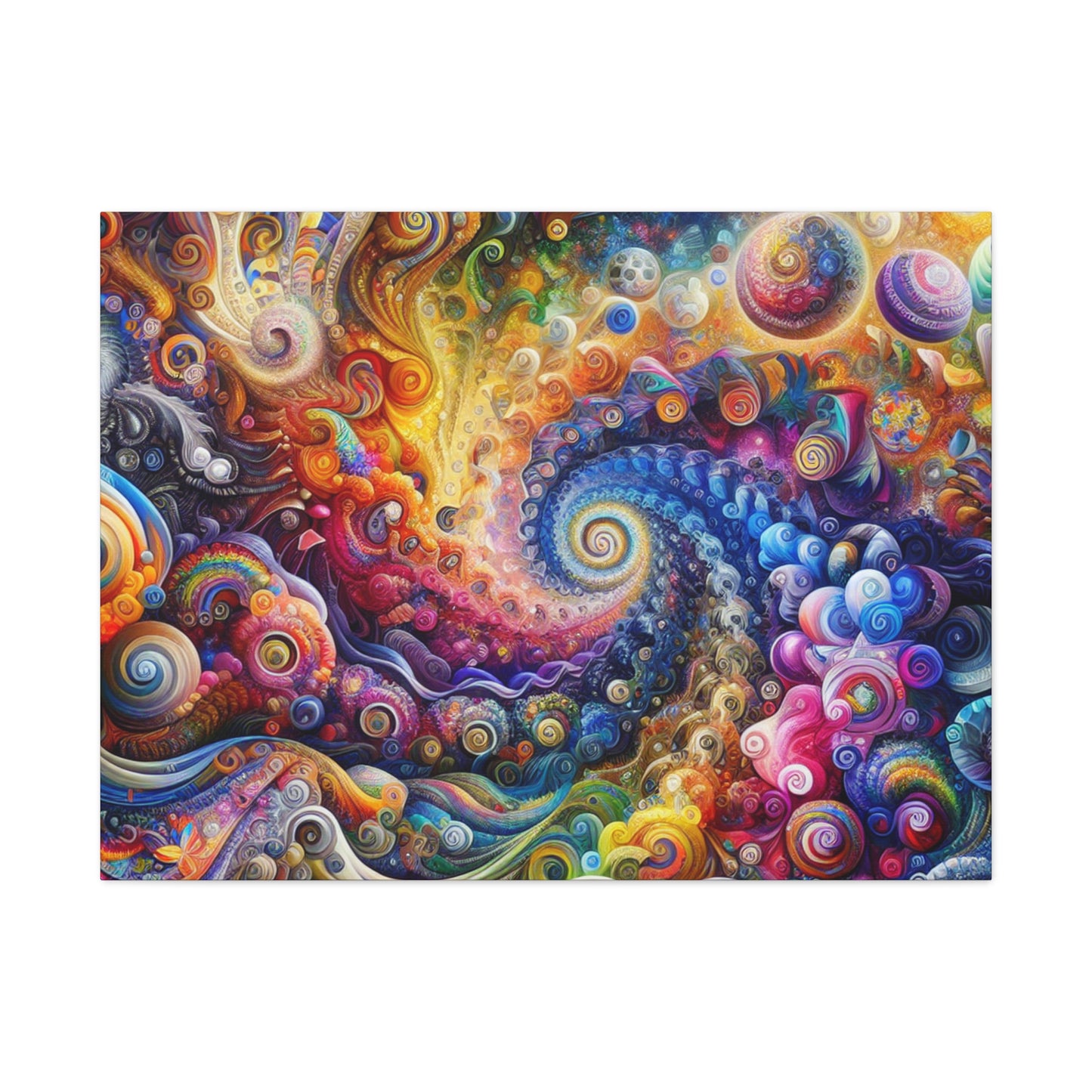Farbenfrohe Blasen von Theodore Belleview Collection -Canvas -Wandgemälde