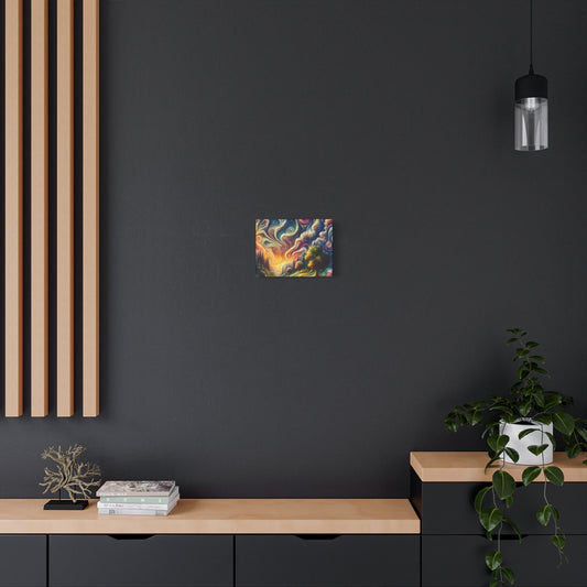 bebender Himmel von Edgar Bellefontaine    -Canvas -Wandgemälde
