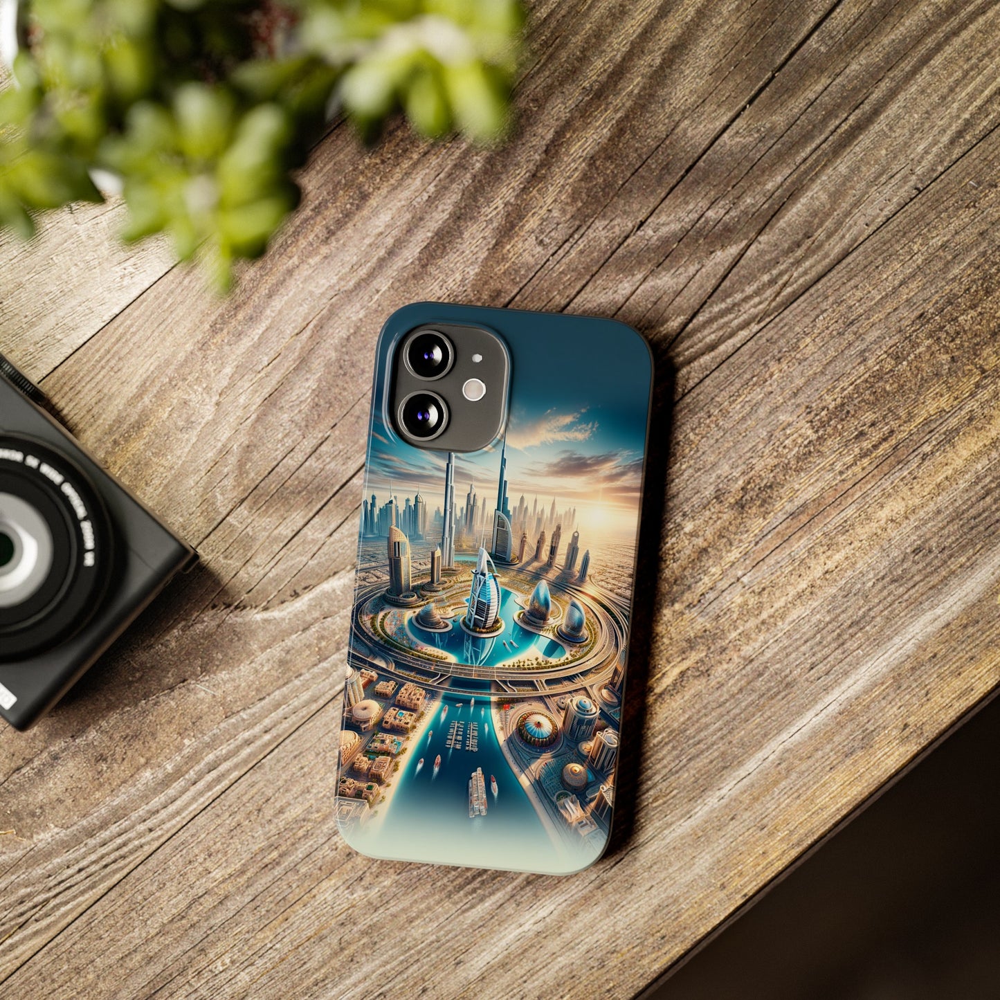 Dubai Dreams: Dein Handy-Cover in luxuriösem Glanz mit dem Design der Wahrzeichen Dubais wie z.B. Burj Khalifa oder dem Burj al Arab!