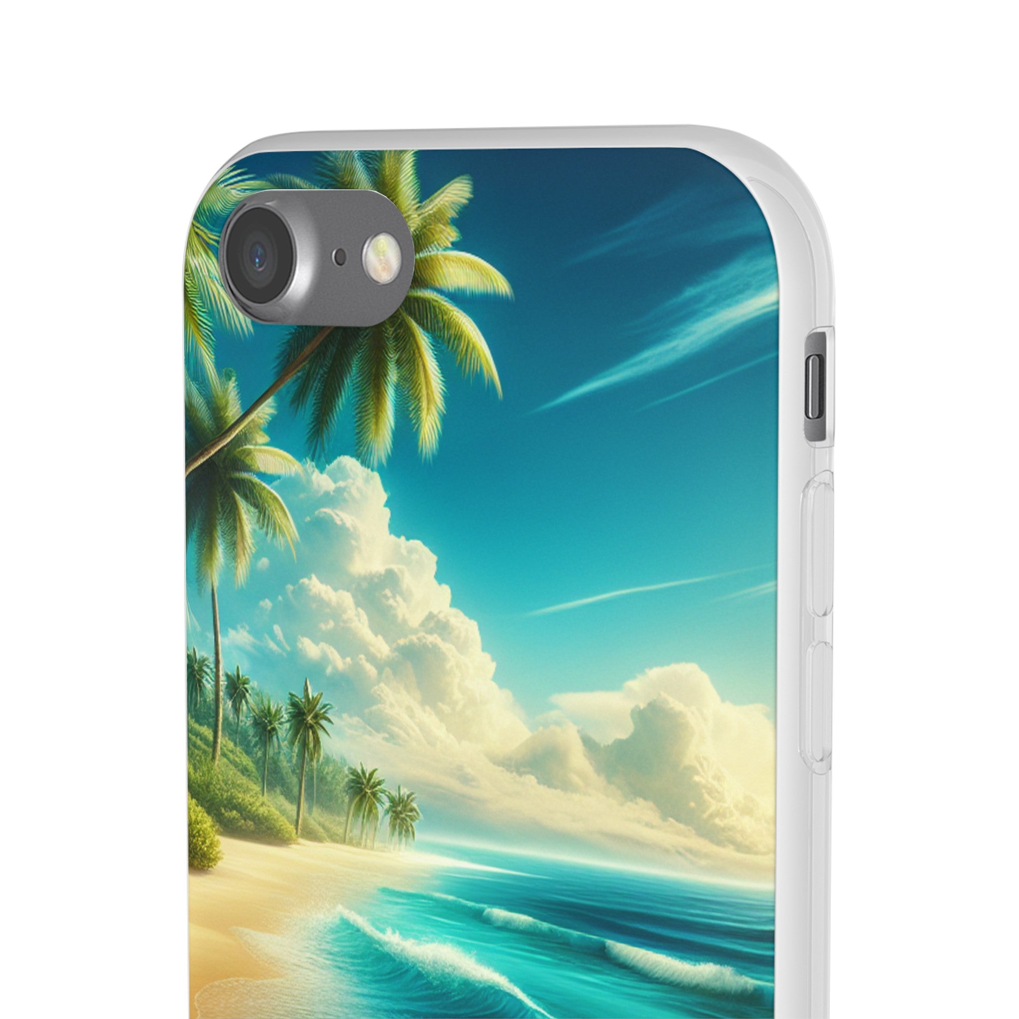 Strandparadies Handy Cover - Für iPhone & Samsung, Tauche ein in die Wellen - Die Inspiration für einen baldigen Urlaub