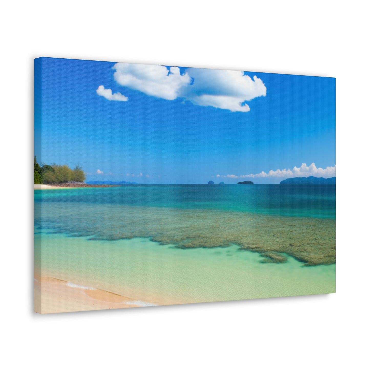 Entdecke die Schönheit Thailands: Atemberaubende Strand- und Meereslandschaften für Dein Zuhause           - Canvas  - Wandbild