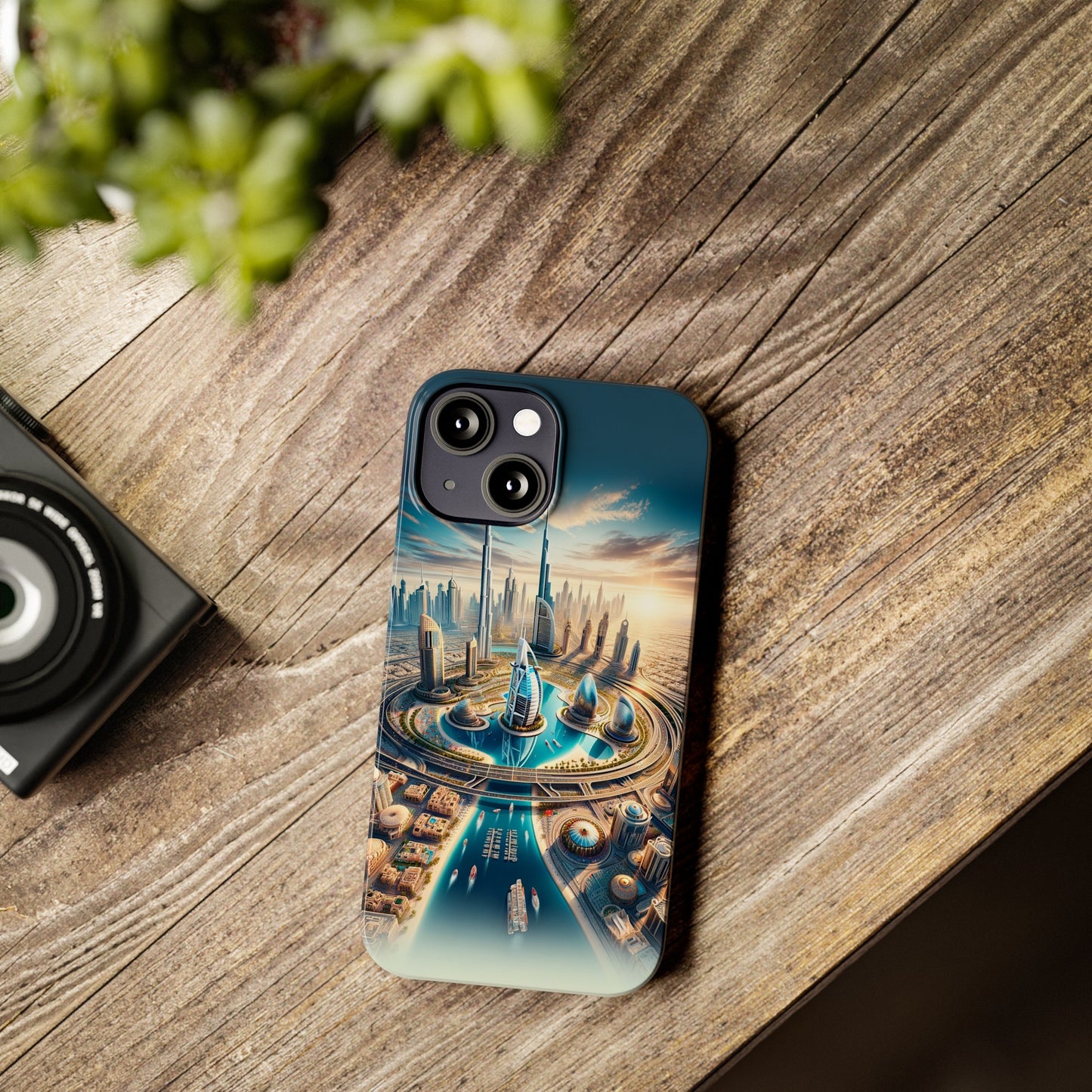 Dubai Dreams: Dein Handy-Cover in luxuriösem Glanz mit dem Design der Wahrzeichen Dubais wie z.B. Burj Khalifa oder dem Burj al Arab!