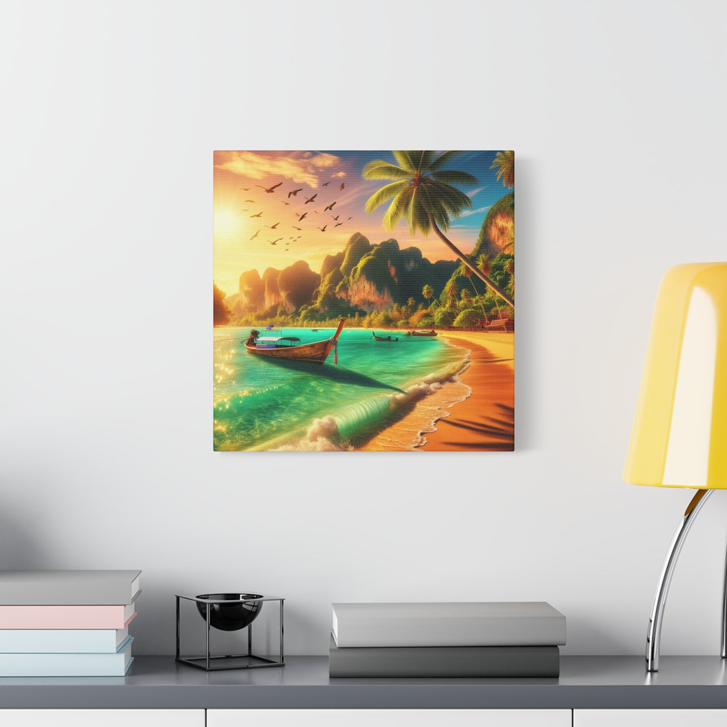 Entdecke die Schönheit Thailands: Atemberaubende Strand- und Meereslandschaften für dein Zuhause       - Canvas  - Wandbild
