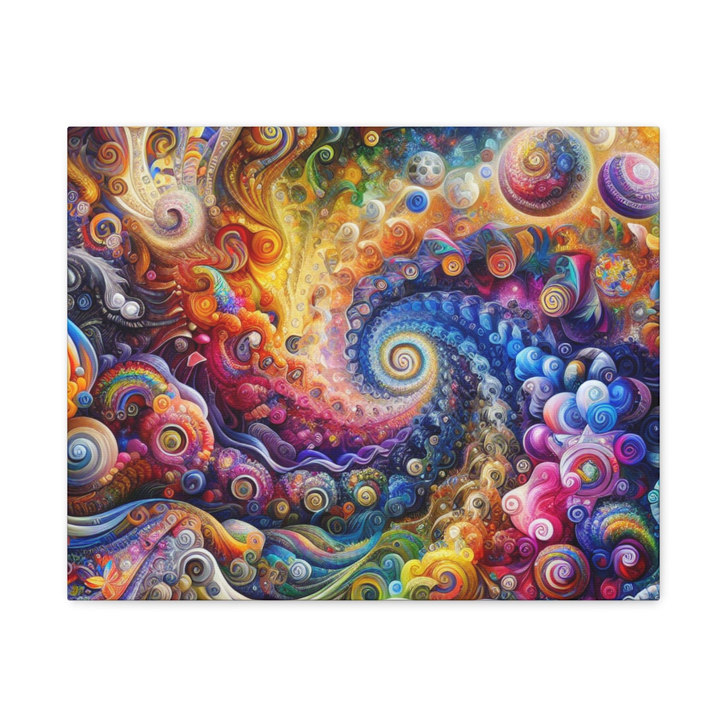 Farbenfrohe Blasen von Theodore Belleview Collection -Canvas -Wandgemälde