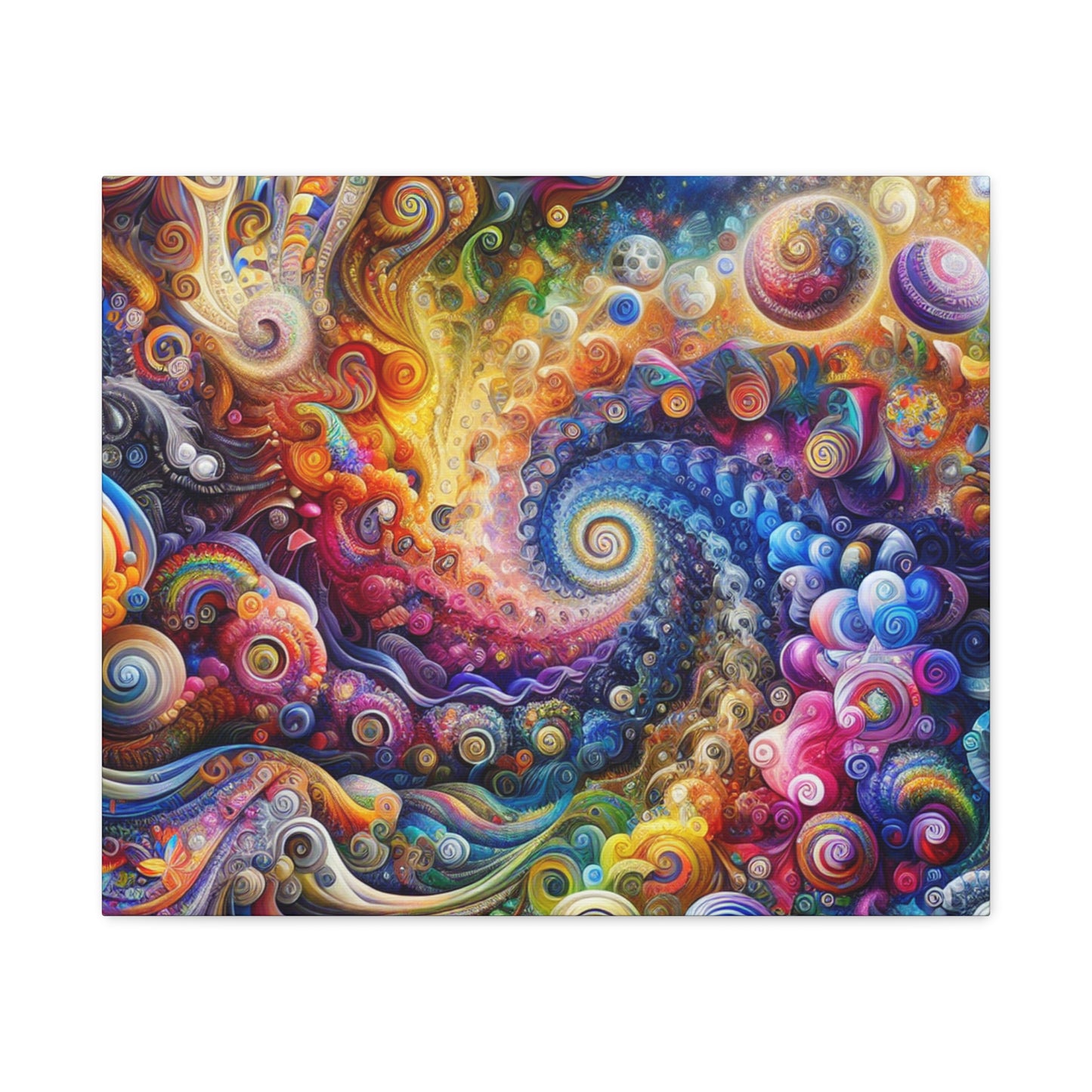 Farbenfrohe Blasen von Theodore Belleview Collection -Canvas -Wandgemälde