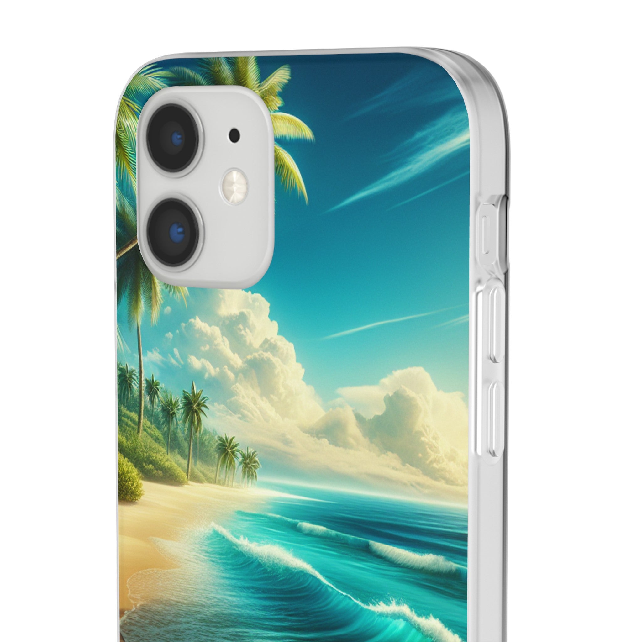 Strandparadies Handy Cover - Für iPhone & Samsung, Tauche ein in die Wellen - Die Inspiration für einen baldigen Urlaub