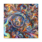 bunter Punk vonTheodore Vanborough Bloomfield     -Canvas