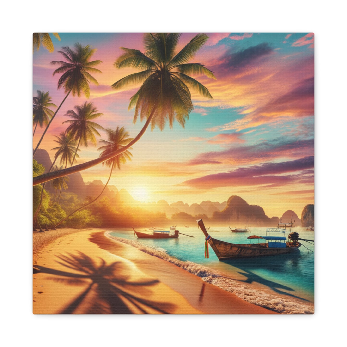 Traumhafte Küstenparadiese: Entdecken Sie unsere exklusive Kollektion von Strand- und Meerbildern aus Thailand  - Canvas  - Wandbild