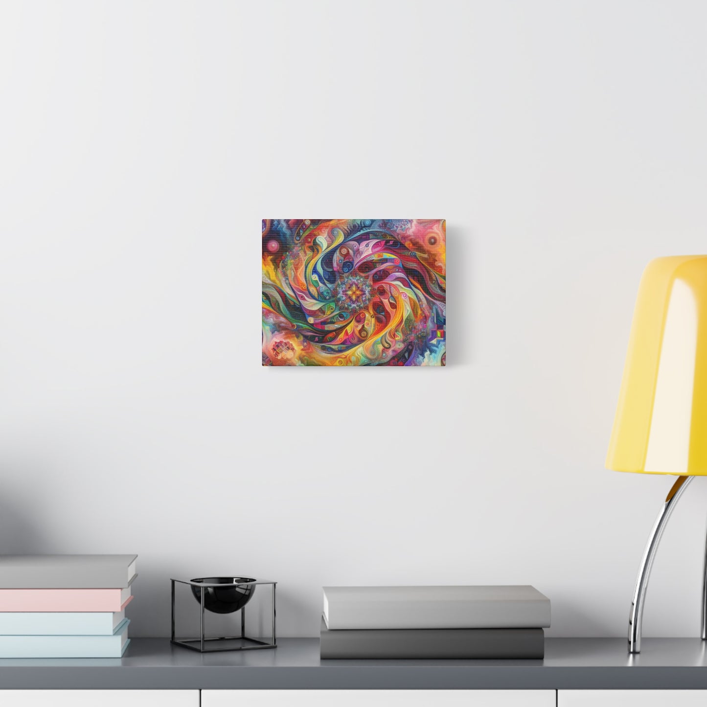 Bunte Spirale von Alabaster Fenton Fields    -Canvas -Wandgemälde