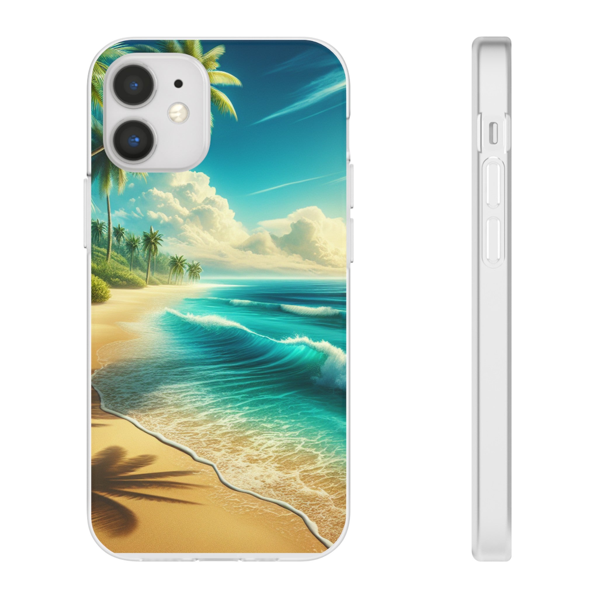 Strandparadies Handy Cover - Für iPhone & Samsung, Tauche ein in die Wellen - Die Inspiration für einen baldigen Urlaub