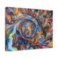 bunter Punk vonTheodore Vanborough Bloomfield     -Canvas