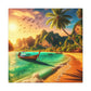 Entdecke die Schönheit Thailands: Atemberaubende Strand- und Meereslandschaften für dein Zuhause       - Canvas  - Wandbild