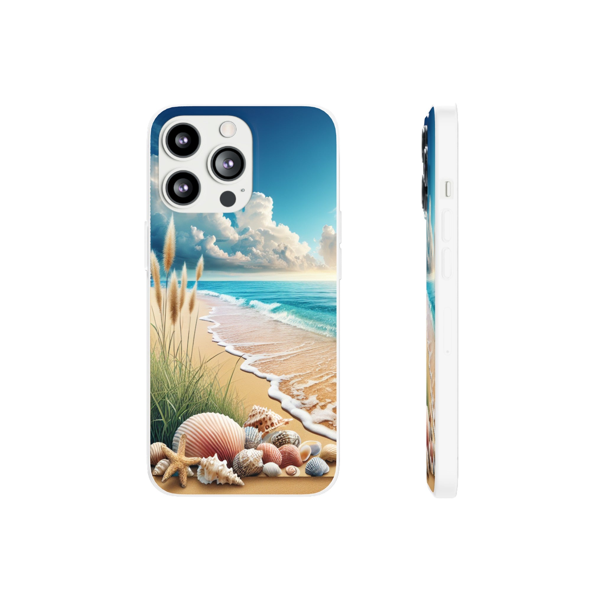 Strandparadies Handy Cover - Für iPhone & Samsung, Tauche ein in die Wellen - Die Inspiration für einen baldigen Urlaub