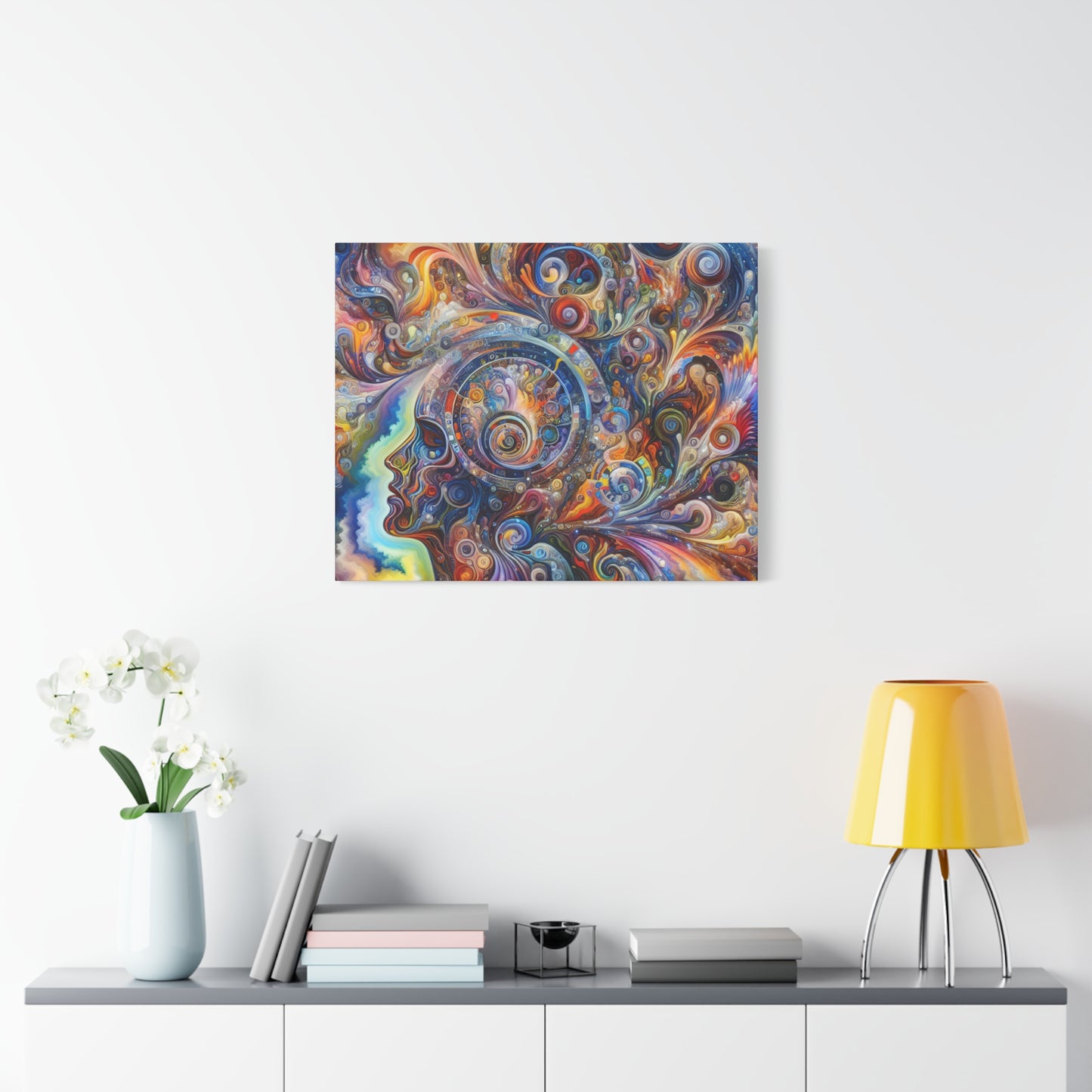 bunter Punk vonTheodore Vanborough Bloomfield     -Canvas