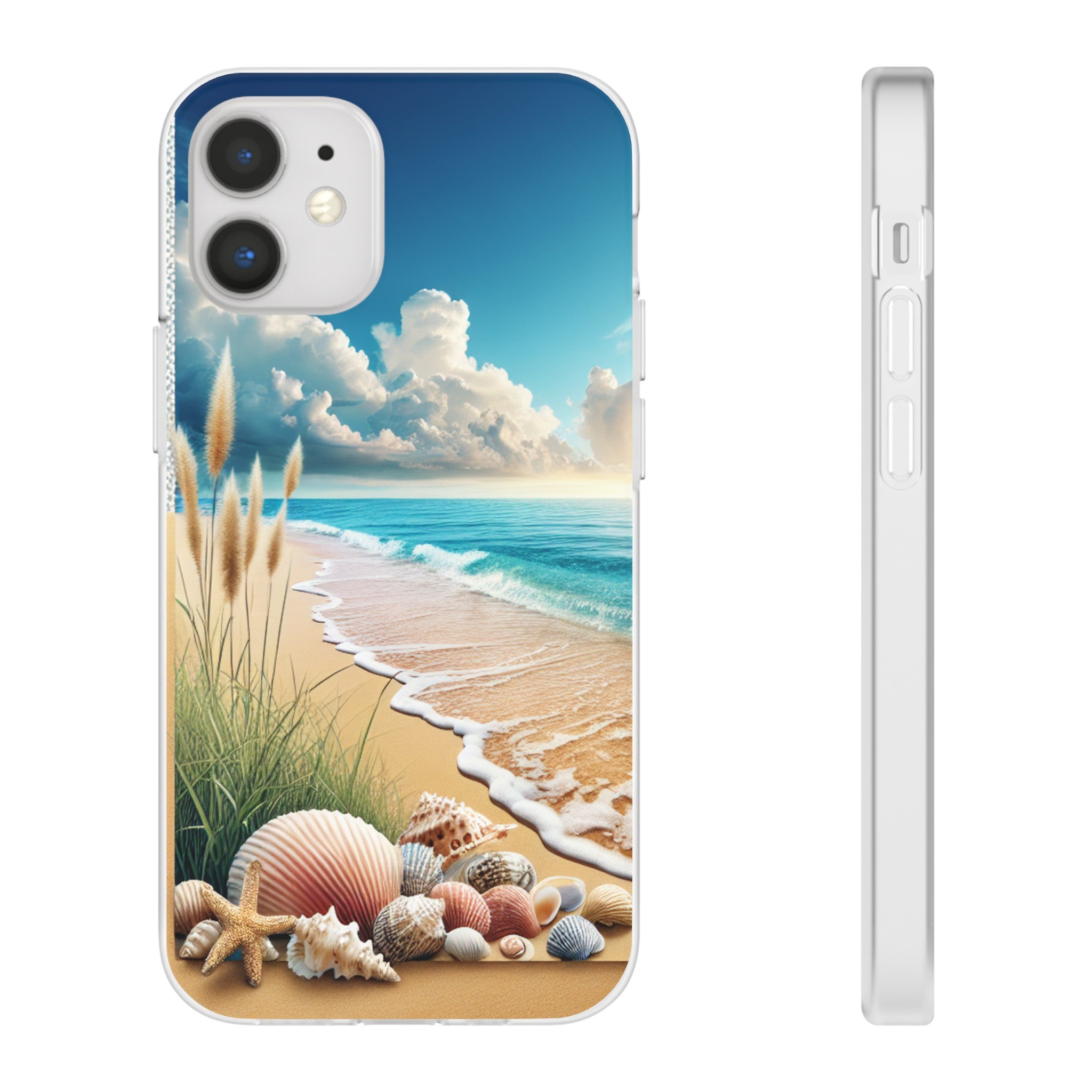 Strandparadies Handy Cover - Für iPhone & Samsung, Tauche ein in die Wellen - Die Inspiration für einen baldigen Urlaub